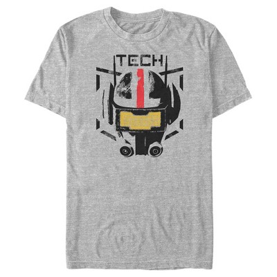 Men's Star Wars: The Bad Batch Tech T-shirt - Athletic Heather - Large ...