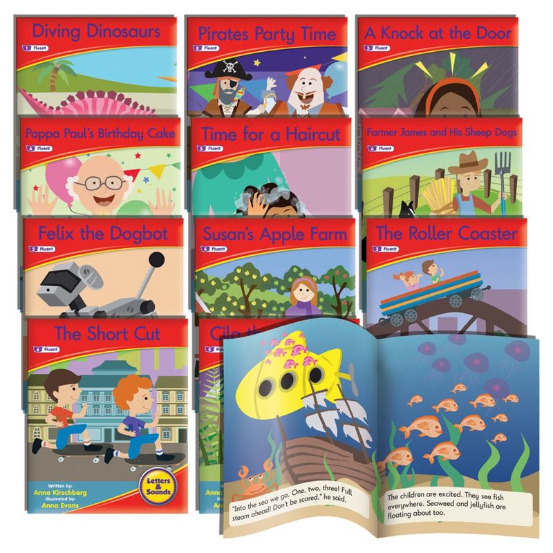 Junior Learning Spelling Readers - Fiction Learning Set, 1 of 4