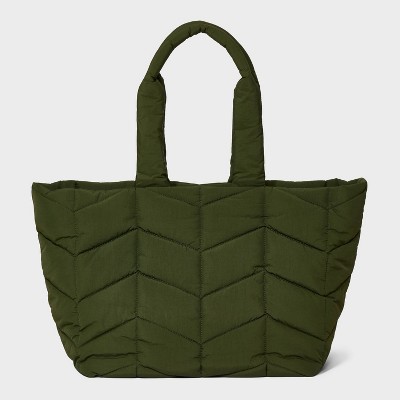 Everywhere Tote Handbag - A New Day™ Olive Green : Target