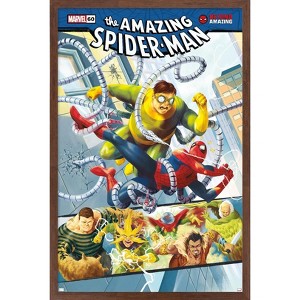 Trends International Marvel Comics - Spider-Man: Beyond Amazing - Sinister Six Cover Framed Wall Poster Prints - 1 of 4
