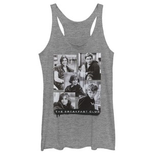 Women's The Breakfast Club Character Photos Racerback Tank Top - 1 of 3