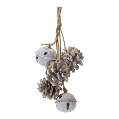 Melrose Bell Pine Cone Ornament (Set of 6)