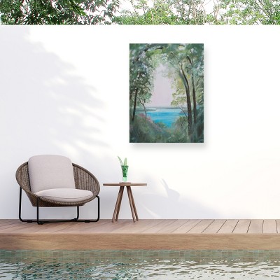 Sandra Iafrate  Niagara Falls River Ii Outdoor Canvas Art