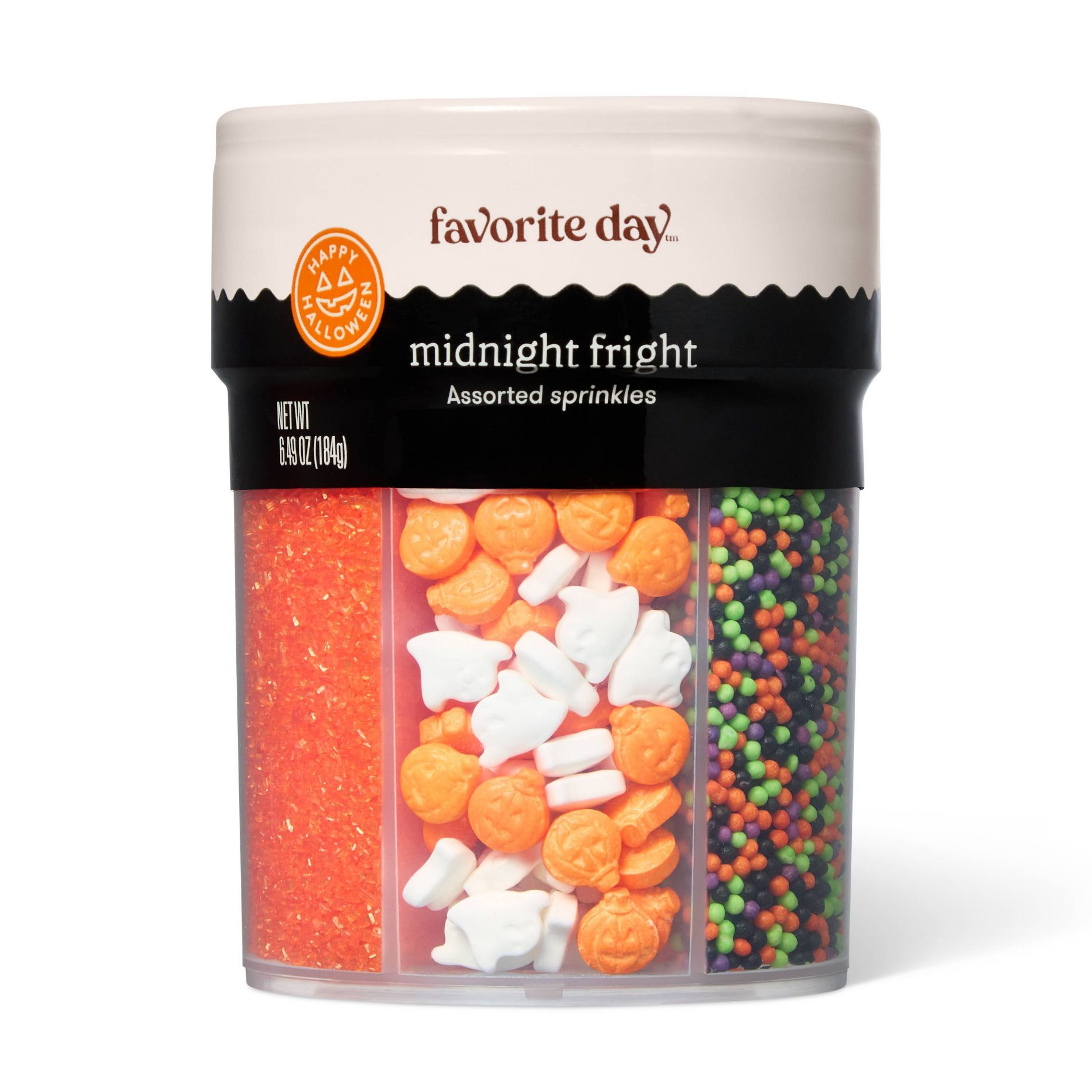 6 Cell Halloween Sprinkles - 6.49oz - Favorite Day™