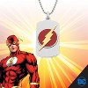 DC Comics The Flash Stainless Steel (316L) Dog Tag, 22'' Box Chain - 4 of 4