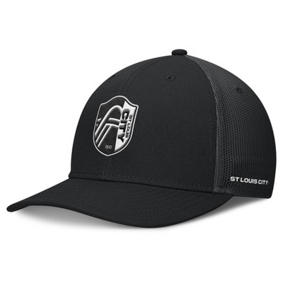 MLS St. Louis City SC Black Structured Mesh Back Hat