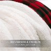 Catalonia Black Fleece Throw Blanket, Super Soft Mink Plush Couch Blanket, TV Bed Fuzzy Blanket, Fluffy Comfy Throws, Comfort Caring Gift, 50x60 inch - 4 of 4