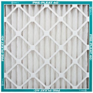 AAF Flanders Pre-Pleat 30 in. W X 18 in. H X 1 in. D Synthetic 8 MERV Pleated Air Filter 1 pk (Case of 12) - 1 of 1
