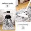 Garvee Modern Abstract Rug,Indoor Carpet with Non-Slip Backing Low Pile, Non-Shedding Floor Mat for Living Room Bedroom Dining Room Office - 3 of 4