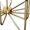 Maxax 22.9" 12-Light Dimmable Gold Iron Chandelier - 4 of 4