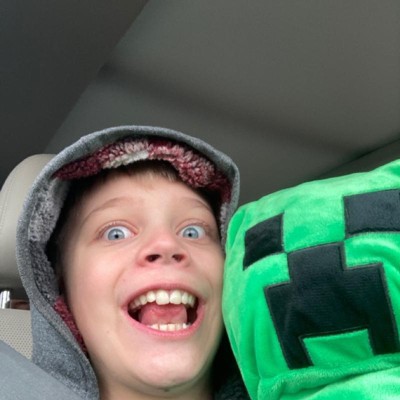 Minecraft Creeper 14x7 Kids' Pillow Buddy Green