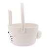 Easter Rope Basket Bunny with Handle - Spritz™ - image 2 of 2