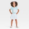 Toddler Girls' Clouds Graphic T-Shirt - Cat & Jack™ Mint Green - 4 of 4