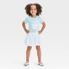 Toddler Girls' Clouds Graphic T-Shirt - Cat & Jack™ Mint Green - image 4 of 4