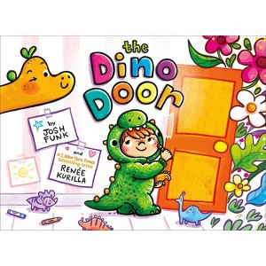 The Dino Door - by  Josh Funk (Hardcover) - 1 of 1