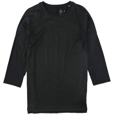 Reebok Womens SmartVent Technology Basic T-Shirt, Black, X-Small
