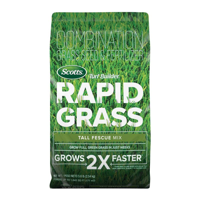 Scotts Turf Builder Rapid Grass Seed Tall Fescue Mix - 5.6lb, 1 of 10