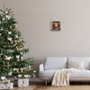 Stupell Industries Calf with Holly & Lights Garland Framed Giclee Art - 3 of 4