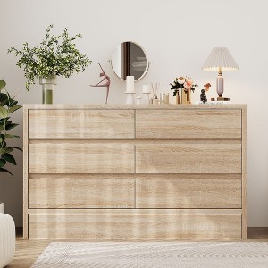 Hitow Vanity Storage Dresser Rolling 9-Drawer Chest Flip-Top Hidden Compartment Foot-Activated Drawer Bedroom Privacy Organizer for Bedroom & Vanity - 1 of 4