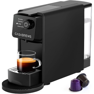 CASABREWS CM7036E, 20 Bar Espresso Machine for Nespresso Original Pods, Black