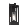 Livex Lighting Delancey 1 - Light Wall Light in  Black - 3 of 4
