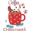 Junior's Design By Humans Merry Christmas Treasure box By funkprints T-Shirt - 2 of 3