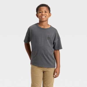 Boys' Short Sleeve Relaxed Fit T-Shirt - Cat & Jack™ - 1 of 4