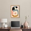 Art Remedy Either Six or S Contemporary Shapes Abstract Wall Art Framed - 2 of 4