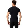 Anna-Kaci Active Men's Short Sleeve Compression Shirt with Stretch Fit and Moisture-Wicking Fabric - 4 of 4
