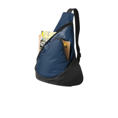 Port Authority Honeycomb Sling Backpack - Lightweight and Versatile Crossbody Bag Trendy Stylish and functional