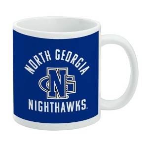 University of North Georgia Nighthawks Ceramic Coffee Mug Novelty Gift Mugs for Coffee Tea and Hot Drinks 11oz White - 1 of 4