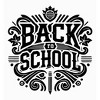 "Back To School" Adult Crew Neck Short Sleeve Tee - 2 of 2