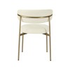 Meridian Furniture,Lupita Vegan Leather Dining Chair, Set of 2 - 2 of 4