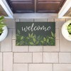 Stupell Industries Welcome Leafy Foliage Printed Outdoor Door Mat, design by Alison Tauber, 18"x30" - 3 of 4