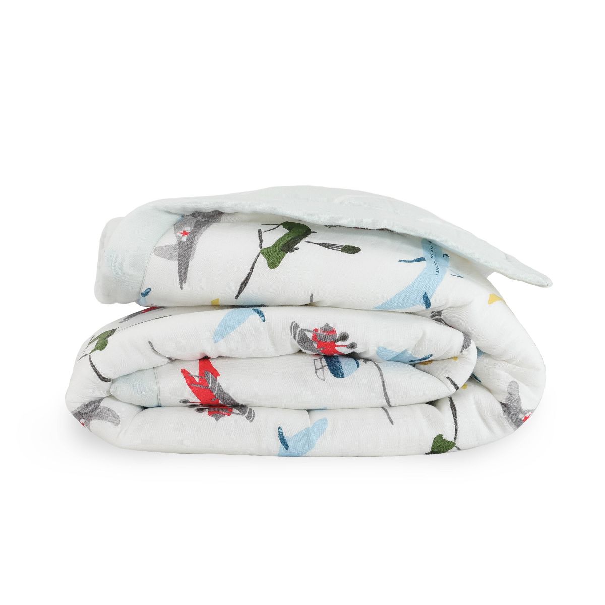 Little Unicorn Standard Crib Muslin Comforter - thumbnail 2