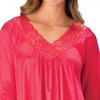 Collections Etc Long Sleeve Tricot Gown - 2 of 4