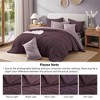 BAGOKIE 7 Pieces Bed in a Bag Comforter Set for All Season - 4 of 4