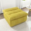 CAVINAS Lazy Floor Sofa, Modern Armless and Backless Sofa Chair, Comfy Accent Bean Bag Couch, Suitable for Living Room Bedroom Office - 2 of 4