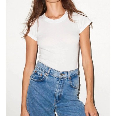 Women's FITTED CLASSIC CREW TEE - LNA