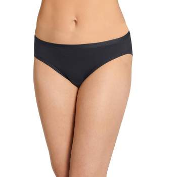Jockey Women's Plus Size Elance Bikini - 3 Pack 9 Deep Blue Heather/deep  Blue Dot/sea Blue Heather : Target