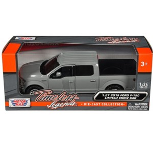 2019 Ford F-150 Limited Crew Cab Pickup Truck Gray "Timeless Legends" Series 1/24-1/27 Diecast Model Car by Motormax - 1 of 4
