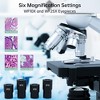 Topteng Binocular Microscope: LED Light, 3D-Stage, Lab - 2 of 4