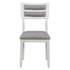 Whisen Classic and Traditional Style 6-Piece Dining Set with 4 Upholstered Chairs and Bench - 4 of 4