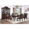 CAVINAS 23" Chateau De Ville Dining Chairs,Set of 2,Luxury Upholstery Chairs with/without Armrest,Formal Dining Room Chairs,Button-Tufted Backrest - 2 of 4