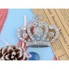 Anna-Kaci Amethyst Purple Colored Crystal Rhinestone Royal Princess Queen Crown Brooch Pin - 4 of 4