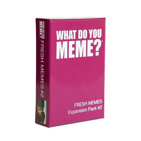 What Do You Meme Fresh Memes Game Expansion Pack 2 Target