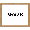 PosterPalooza | Contemporary Gold Picture Frame - UV Acrylic, Backing Board, Hanging Hardware Included - 2 of 4