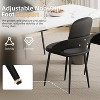 DYHOME Dining Chairs Modern Kitchen Chairs Set of 4, PU Leather Restaurant Chairs - 3 of 4