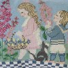 C&F Home 12" x 16" Summer Children Needlepoint Throw Pillow - 3 of 3