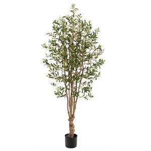 Nearly Natural 5-ft Olive Artificial Tree with 1656 Leaves - 1 of 4
